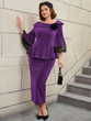 Velvet Mirage Dress — Plus Size
