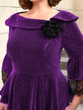 Velvet Mirage Dress — Plus Size
