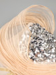 Champagne Muse Mesh Gown