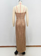 Grrly Grrls Golden Veil Gown  