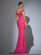 Grrly Grrls Fuchsia Flame Gown  