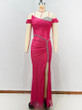 Grrly Grrls Fuchsia Flame Gown  