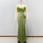 Grrly Grrls Emerald Bloom Gown  