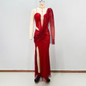 Grrly Grrls Crimson Blaze Gown 