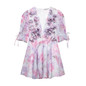 Grrly Grrls Blush Petal Mini Dress 