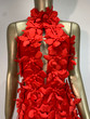 Crimson Petal Gown 
