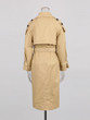 Grrly Grrls Khaki Veil Trench 