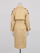 Khaki Veil Trench