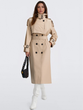 Khaki Veil Trench