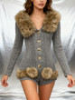 Grrly Grrls Frostline Knit Jumpsuit 