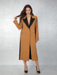 Grrly Grrls Metro Drape Trench  