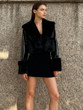 Grrly Grrls Furline Noir Jacket  