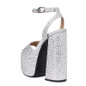 Silver Crest Platform Sandals
