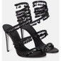 Serpentina Crystal Silk Sandals