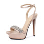 Champagne Crystal Royale Sandals