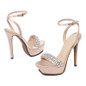 Champagne Crystal Royale Sandals