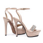 Champagne Crystal Royale Sandals