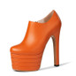 Grrly Grrls Citrus Elevé Platform Pumps 