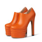 Grrly Grrls Citrus Elevé Platform Pumps 