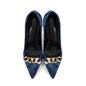 Grrly Grrls Indigo Chainpoint Heels 