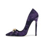Grrly Grrls Indigo Chainpoint Heels 
