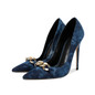 Grrly Grrls Indigo Chainpoint Heels 