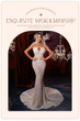 Grrly Grrls Linked Silhouette Gown 