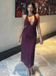 Grrly Grrls Linear Void Midi Dress 