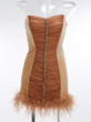 Camelid Prism Mini Dress