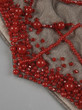 Infra-Red Corset Mini Dress