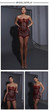 Infra-Red Corset Mini Dress