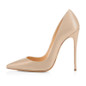  Patent Leather Thin High Heel Pumps 