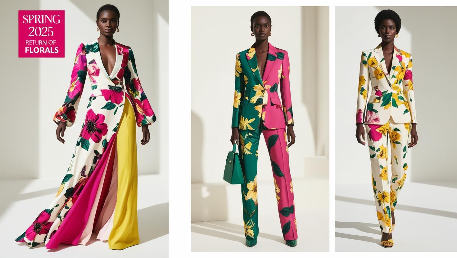 Spring 2025 Fashion Trend: The Bold Return of Florals - Grrly Grrls