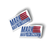 Mark Nair For Congress (3.5" x 2.75" Vinyl Sticker -- Pack of Two!)