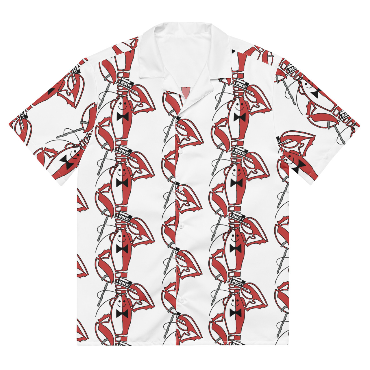 Rocky Lobster Unisex button shirt - OCEAN STATE HOBBY LLC