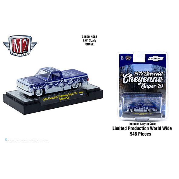 1973 Chevrolet Cheyenne Super 10 Pickup Truck SS454 Holiday Edition CHASE