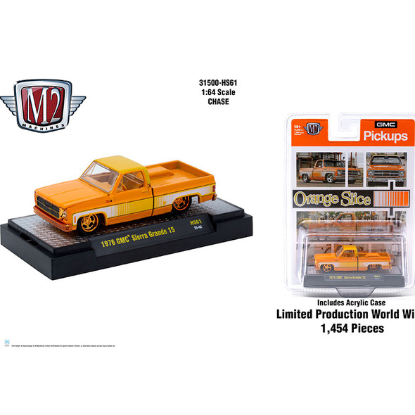 M2-31500-HS61-1976 GMC Sierra Grande 15 - Orange Slice CHASE