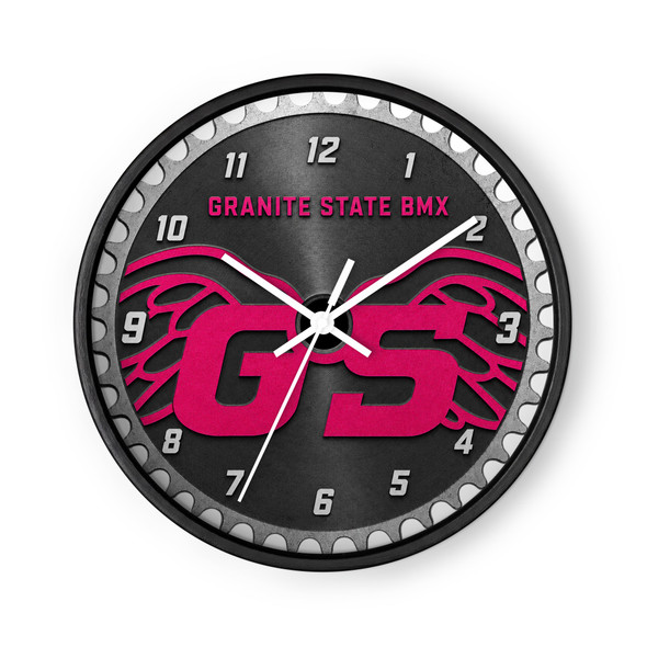 Granite State BMX Chainring Wall clock