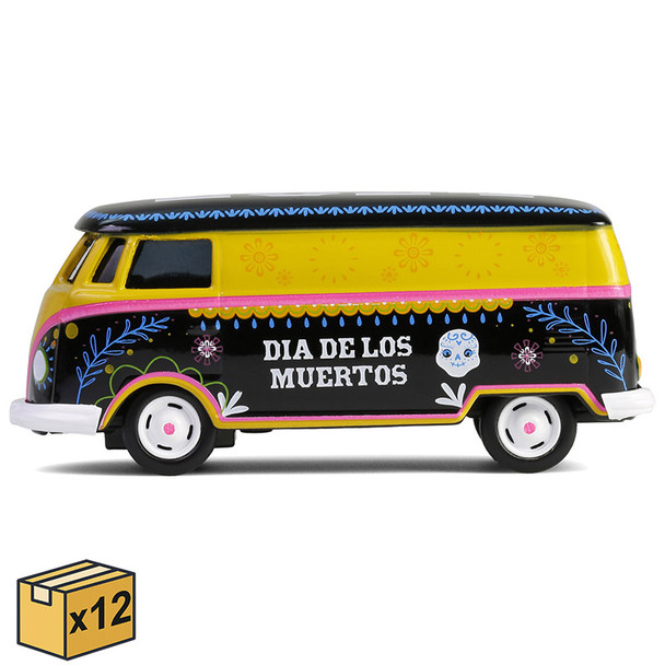 Dia de los Muertos - Volkswagen Type 2 Panel Van Greenlight Hobby Exclusive Die-cast -PK12