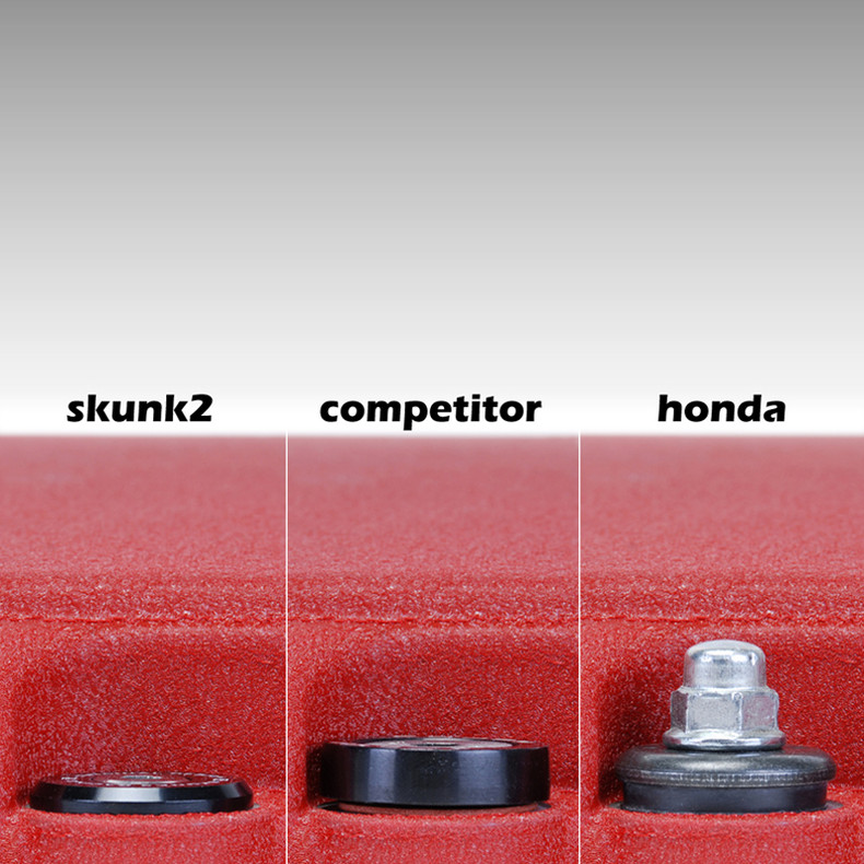 Low-Profile Valve Cover Hardware - B VTEC - Clear