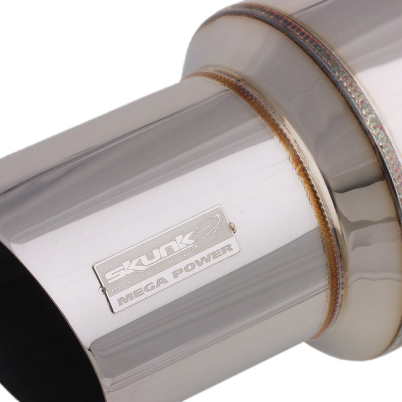 Universal Muffler - 2.25" Inlet x 4.00" Outlet