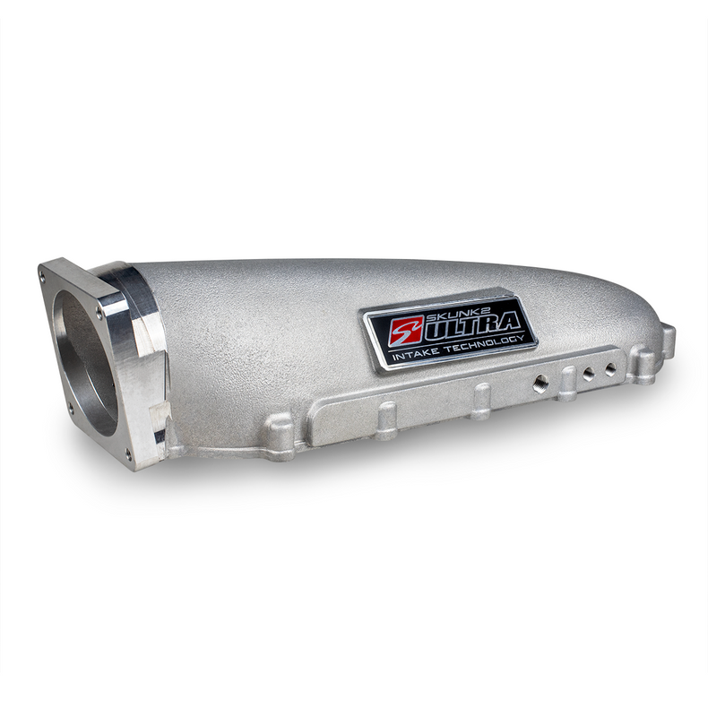 Ultra Race Side-Feed Plenum - K Series - Silver