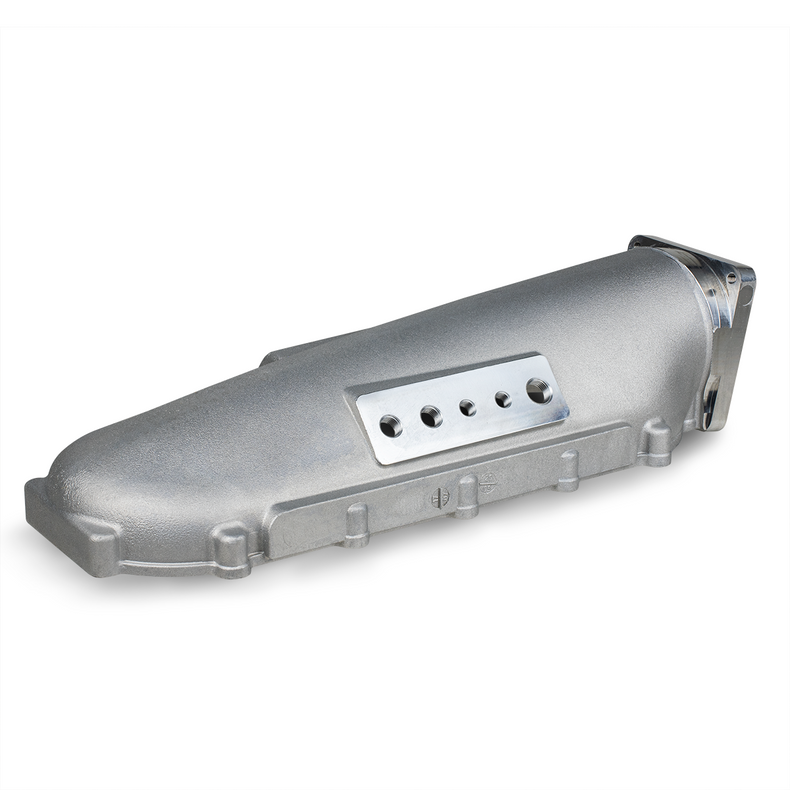 Ultra Race Side-Feed Plenum - K Series - Silver
