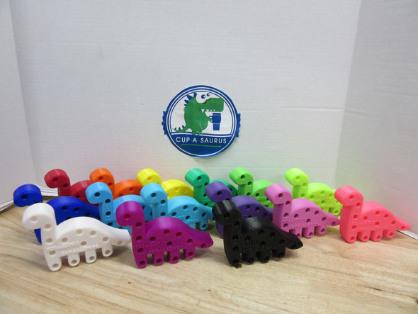 Cup-A-Saurus™® Pen Drying Stand - PICK YOUR COLOR - Krafty Kow Supplies Co