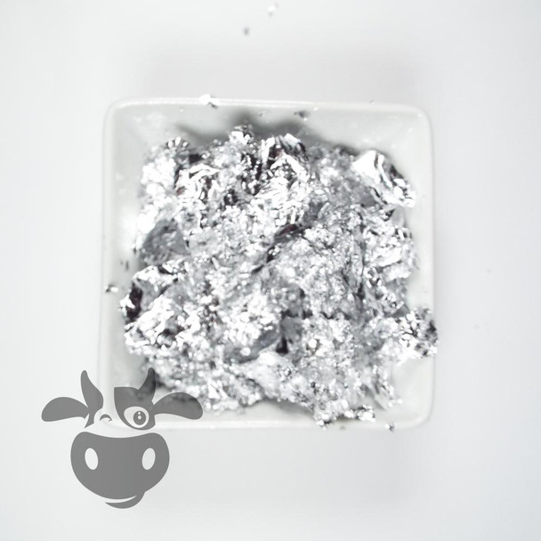 Silver Flakes - Krafty Kow Supplies Co