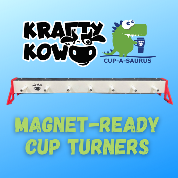 Cup-A-Saurus® MAGNET READY Turner - 7 Station