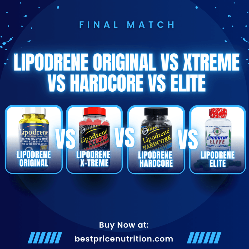 Lipodrene Original vs Xtreme vs Hardcore vs Elite