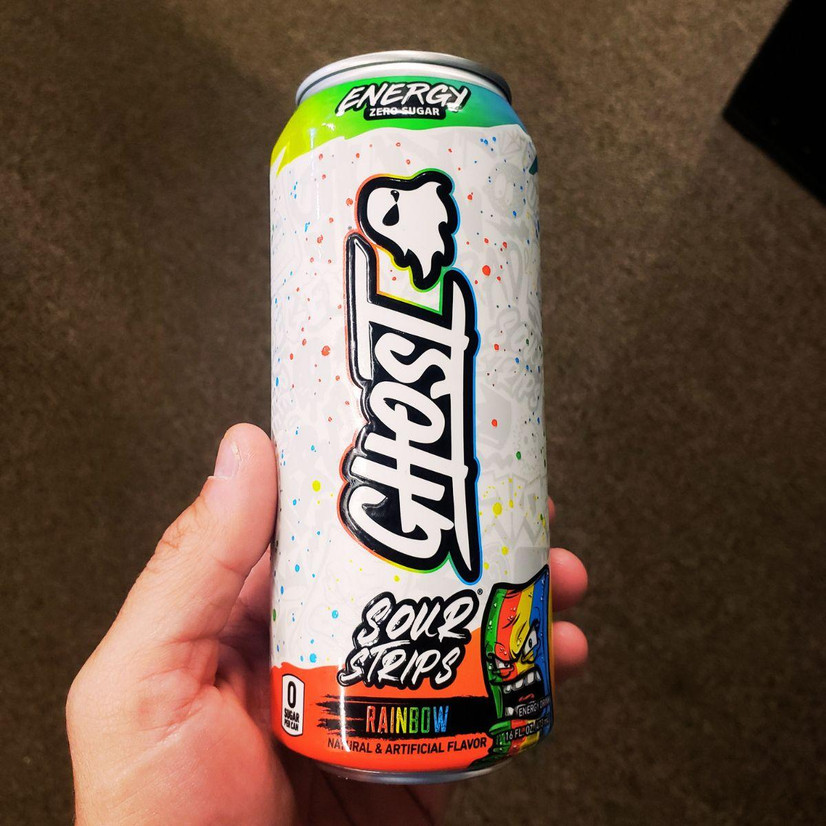Ghost Energy Drink Sour Strip Flavor Review