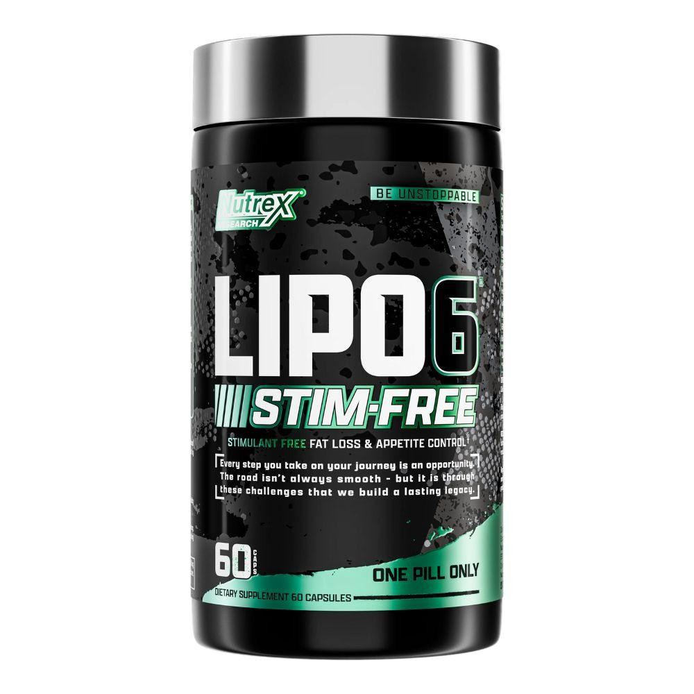 Nutrex Lipo 6 Stim-Free 60 Capsules - Best Price Nutrition