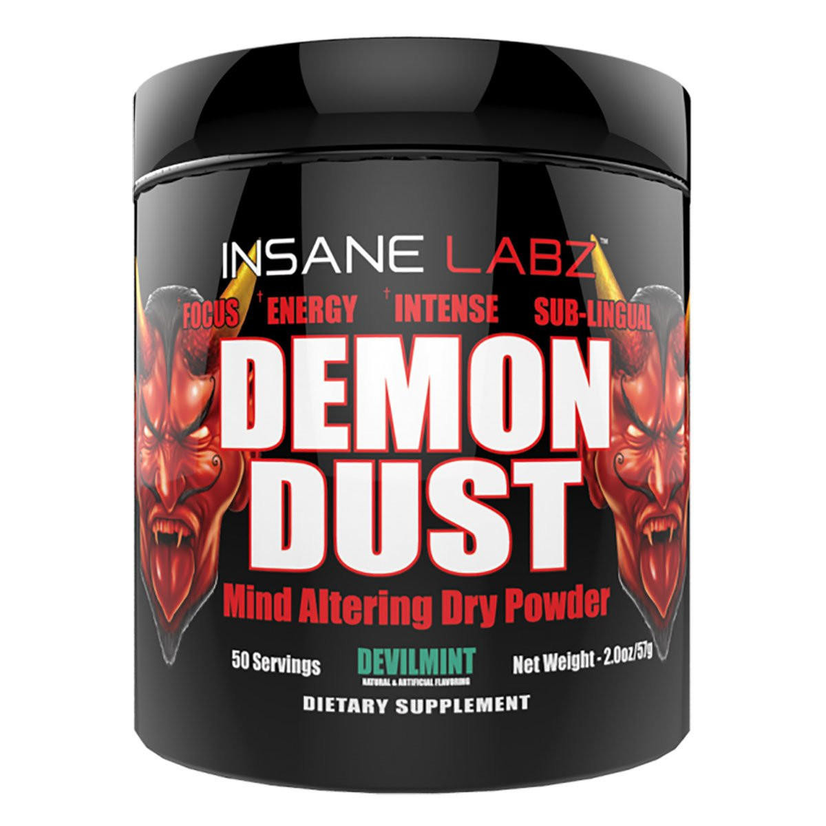 Insane Labz Demon Dust The Dryscooping PreWorkout 50 Servings